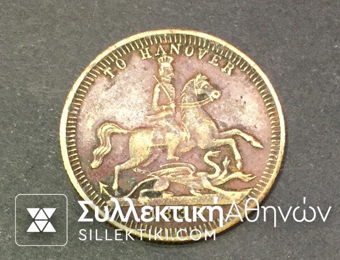 GR. BRITAIN Token 1830 VF